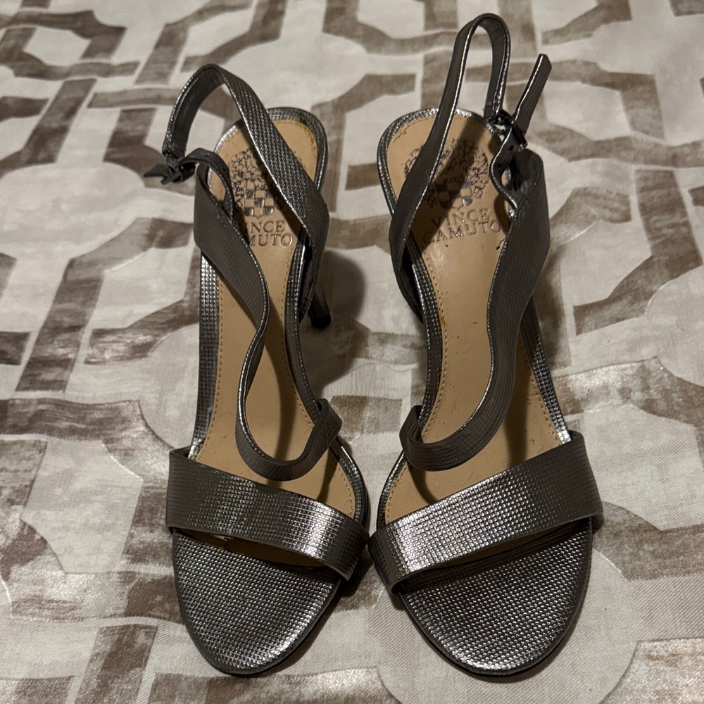 Vince Camuto Metallic Heeled Sandals